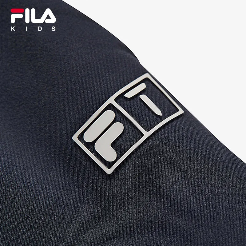 (130-165cm) FILA KIDS PERFORMANCE GOLF Boy's Woven Pants in Black or White