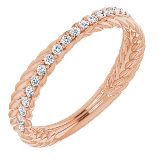 A Diamond Twist Band