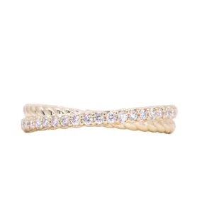 A Diamond Twist Band