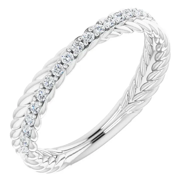 A Diamond Twist Band