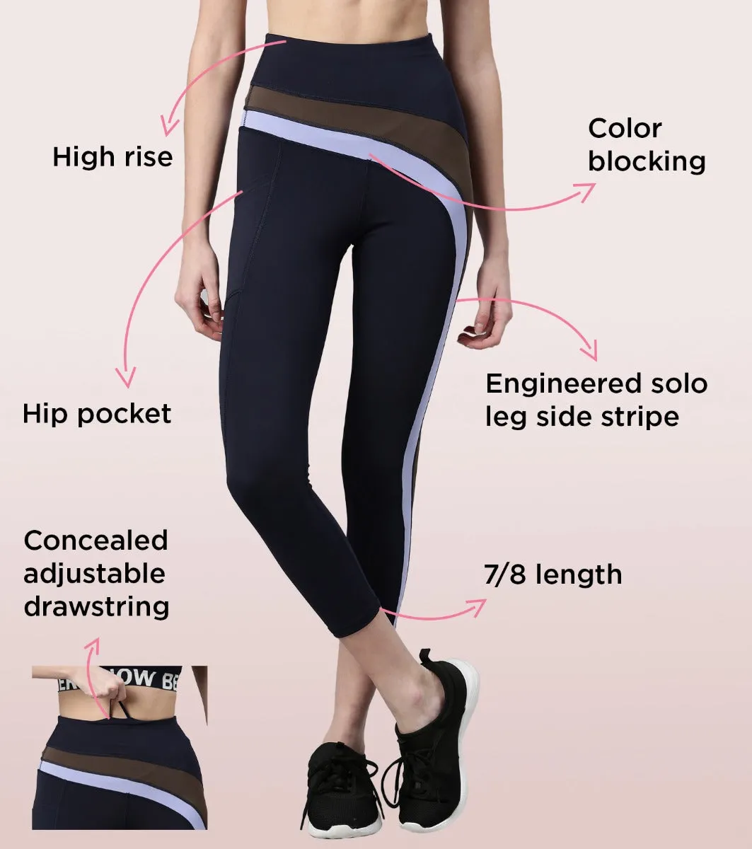 Active Solo Legging | Dry Fit High Waist Activewear Leggings