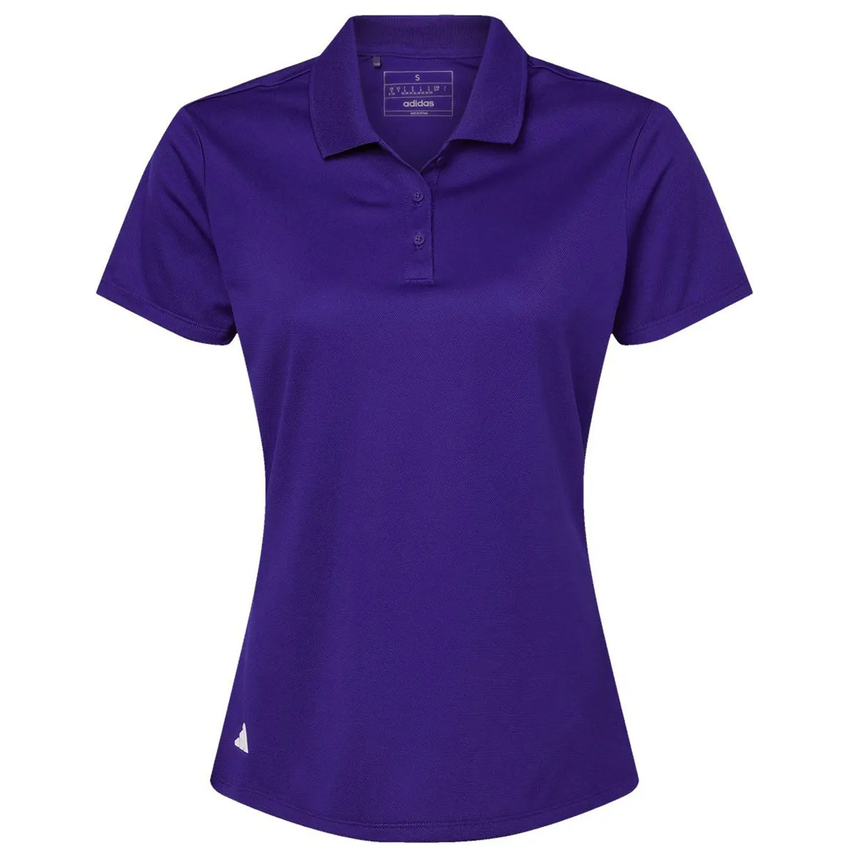 Adidas Women's Collegiate Purple Basic Sport Polo