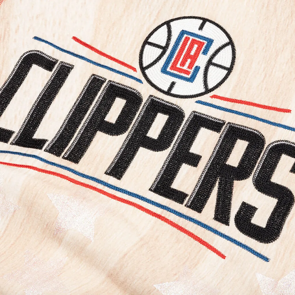 Advisory Board Crystals x LA Clippers Hoodie - Wood Grain