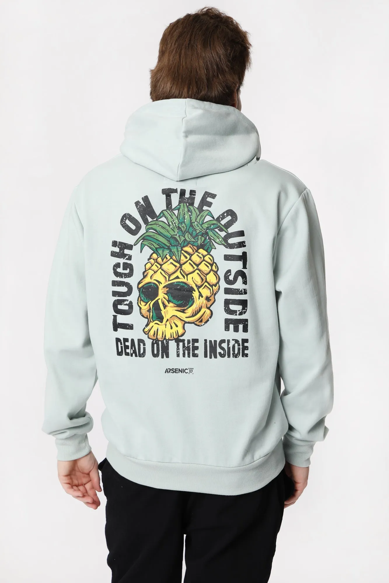 Arsenic Mens Tough On the Outside Hoodie