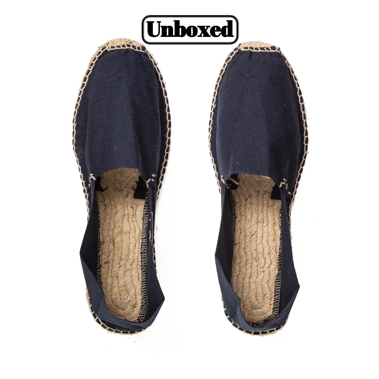 Basic Cotton Blend Espadrilles for Men - Jute