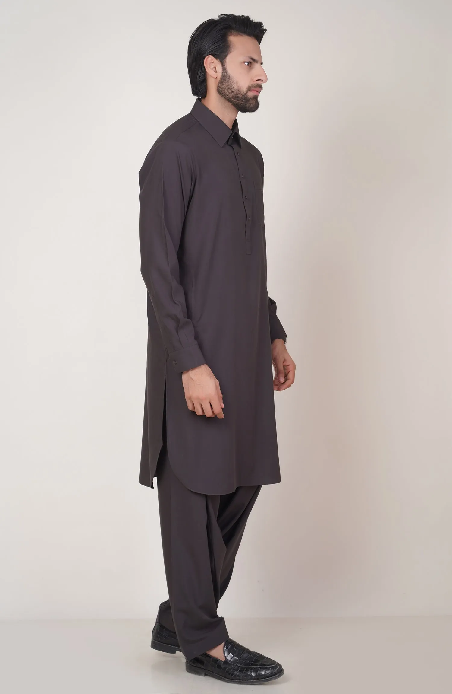 Basic Fancy Shirt Collar Shalwar Suit