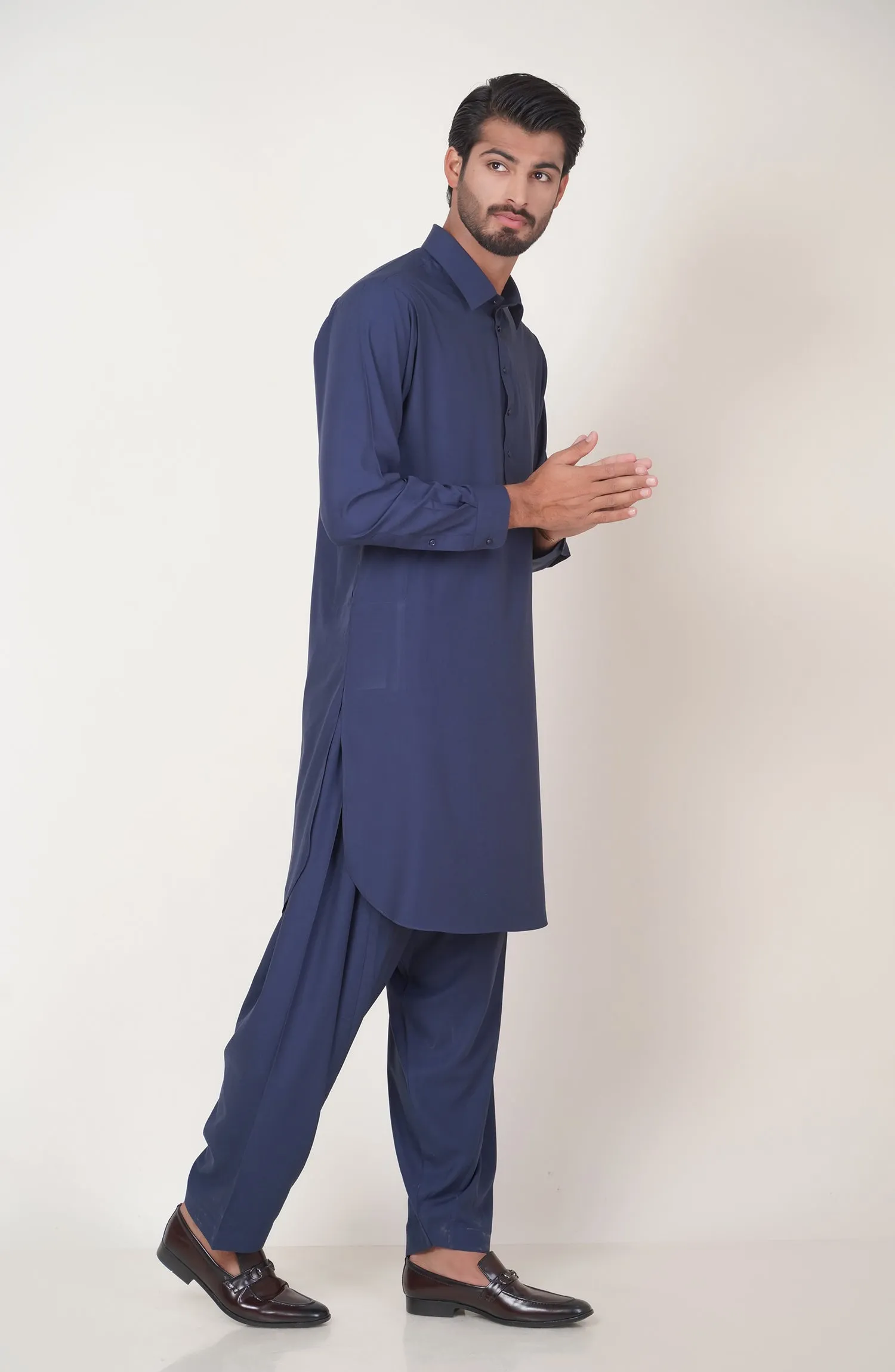 Basic Fancy Shirt Collar Shalwar Suit