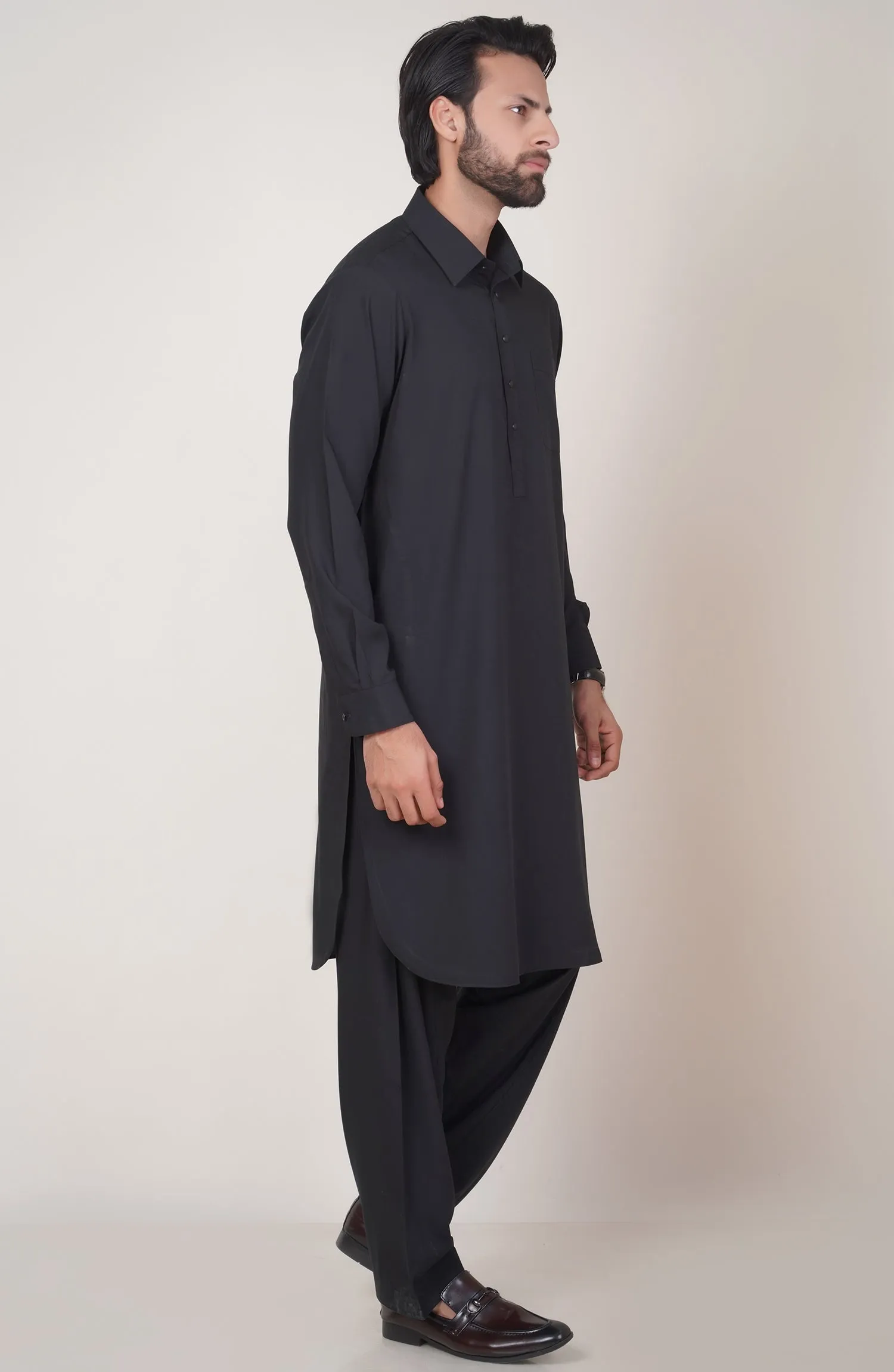 Basic Fancy Shirt Collar Shalwar Suit