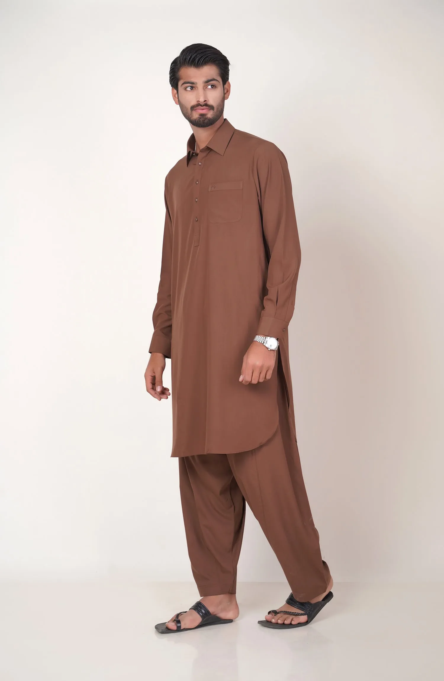 Basic Fancy Shirt Collar Shalwar Suit