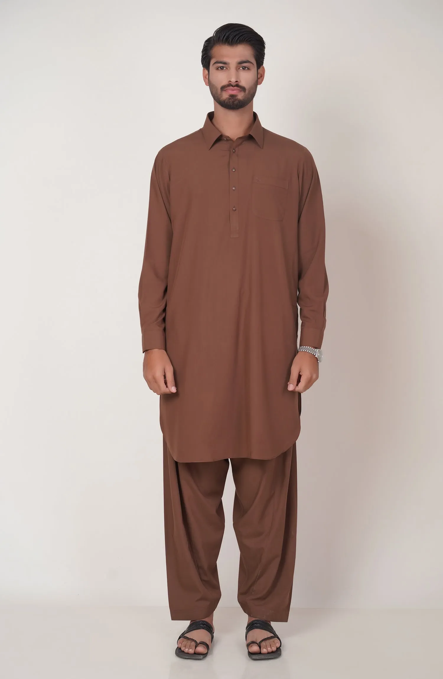 Basic Fancy Shirt Collar Shalwar Suit