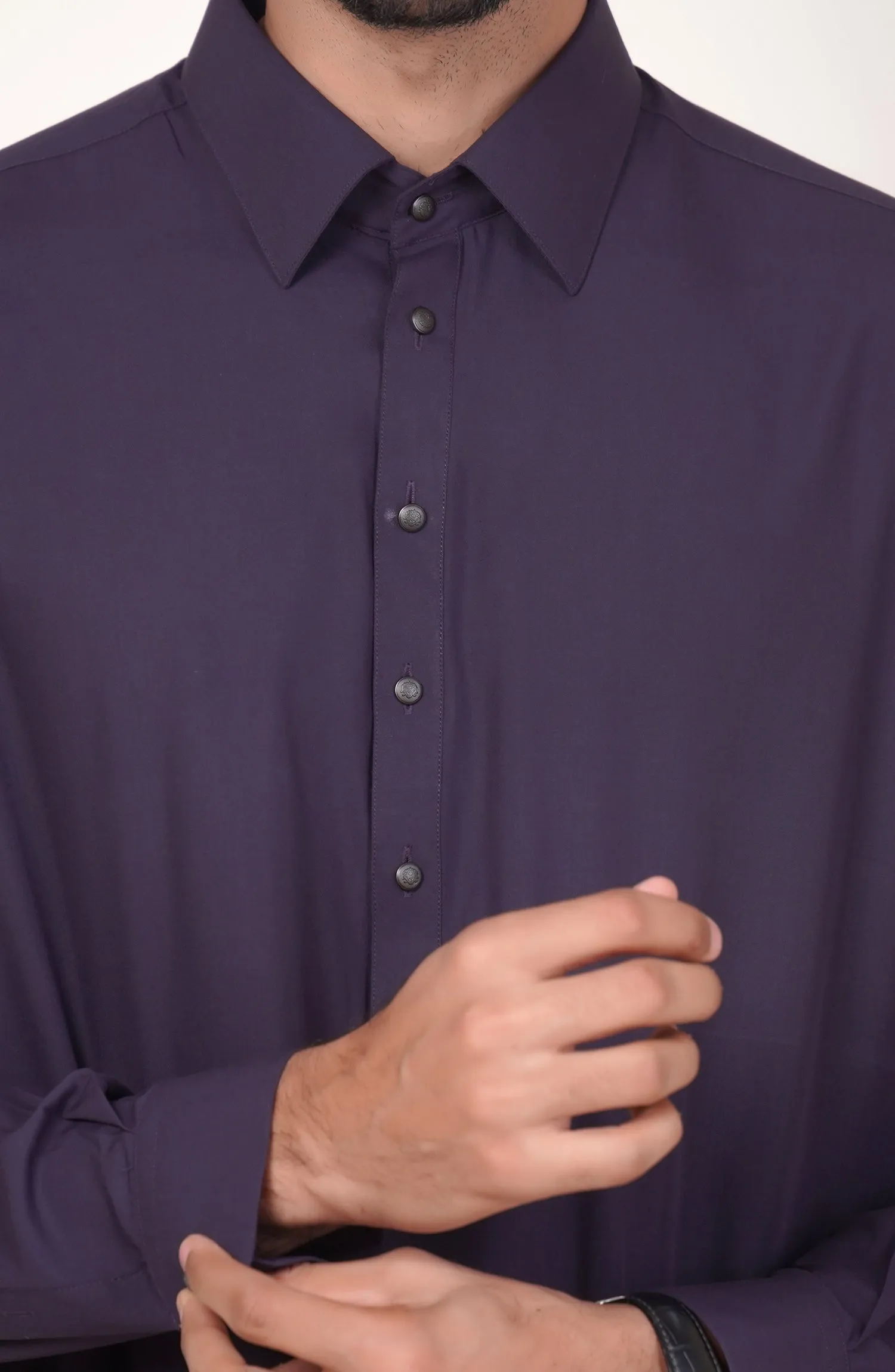 Basic Fancy Shirt Collar Shalwar Suit