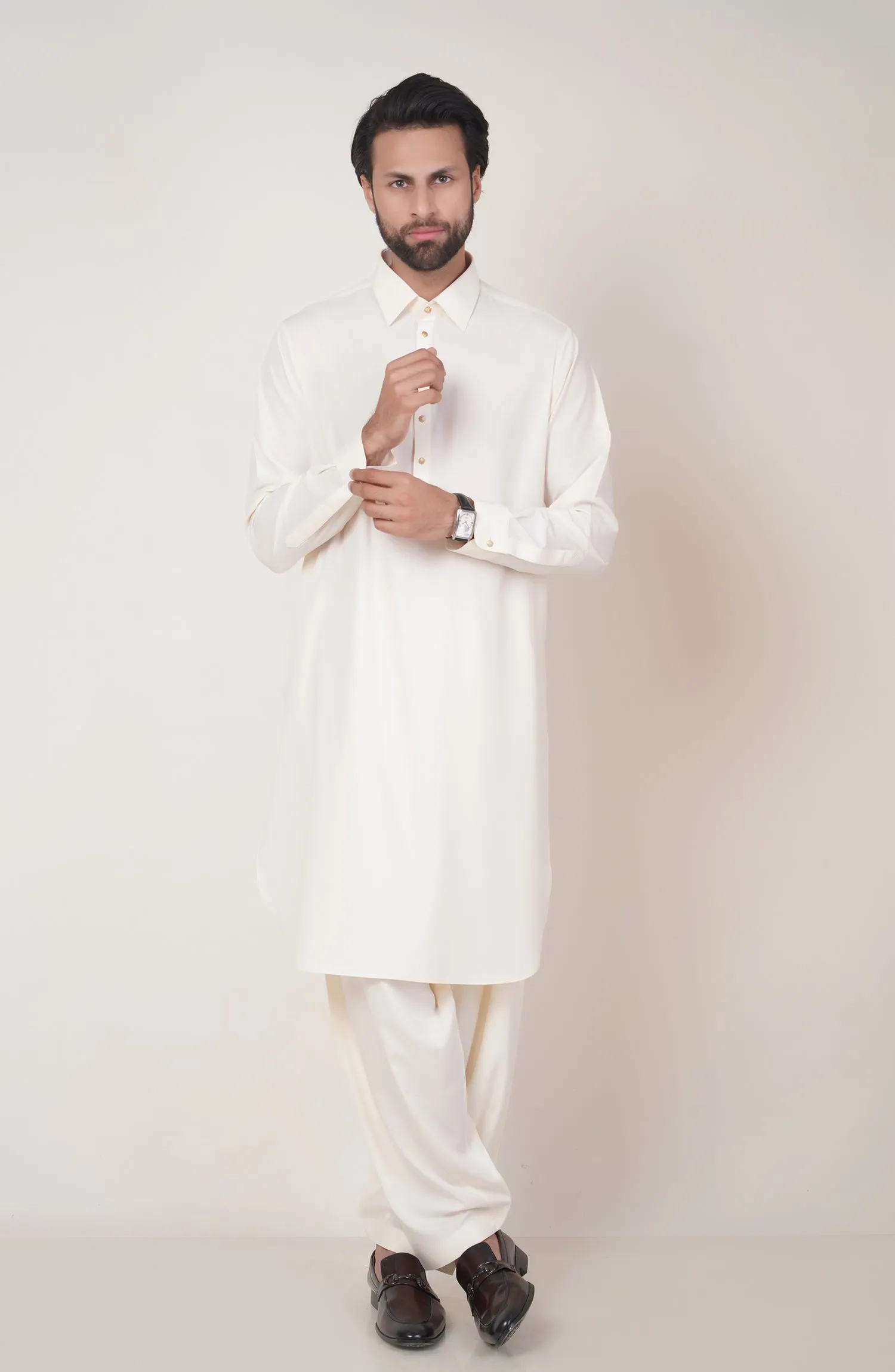 Basic Fancy Shirt Collar Shalwar Suit