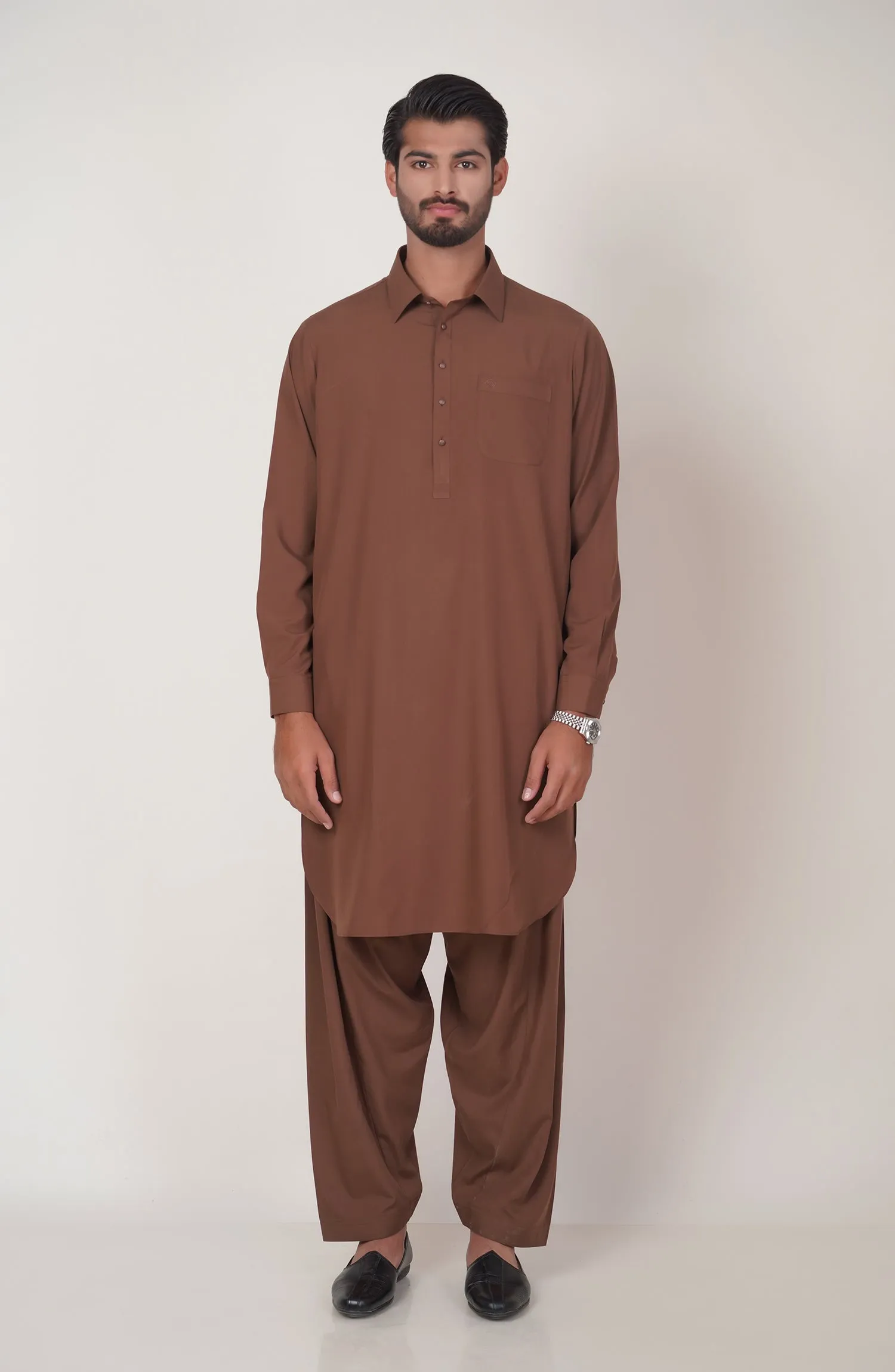 Basic Fancy Shirt Collar Shalwar Suit