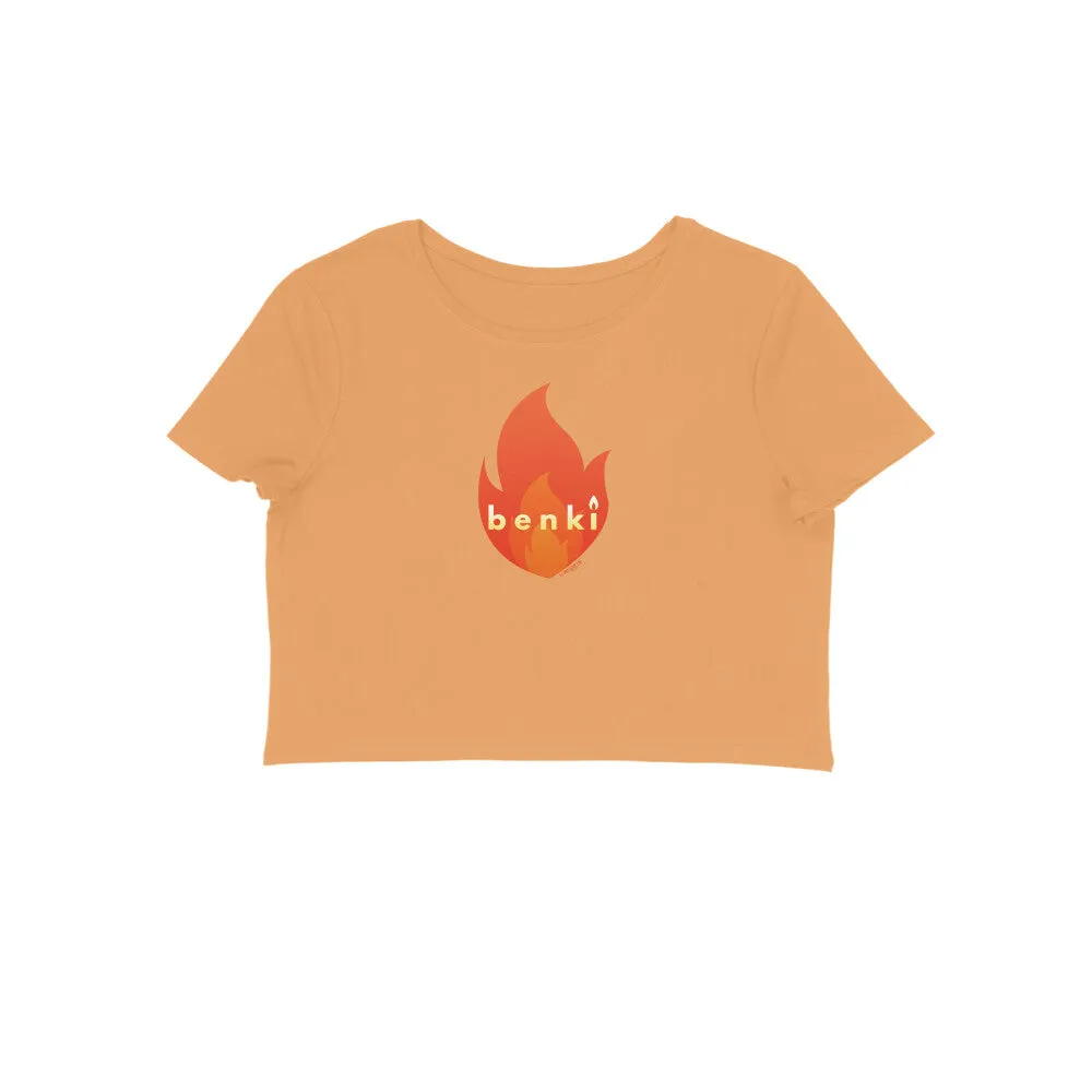 Benki - Kannada Crop Top