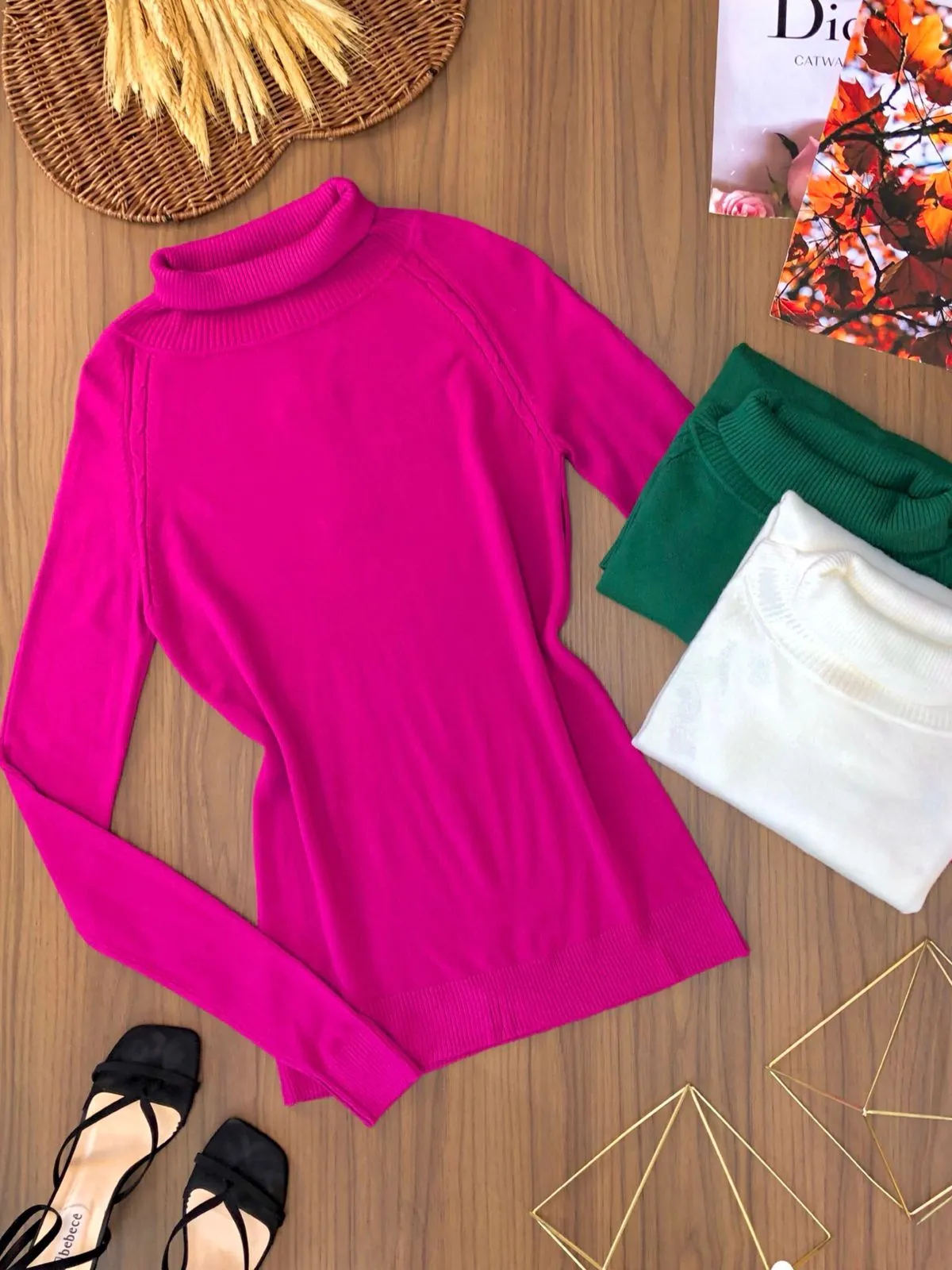 Blusa Gola Alta Basic 813  4/B)