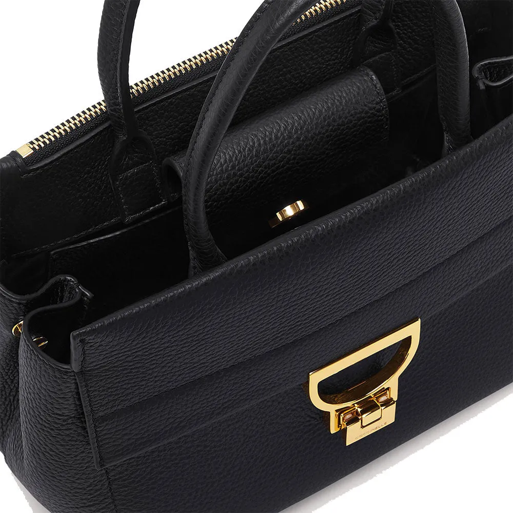 Borsa Donna a Mano COCCINELLE in Pelle linea Arlettis Medium Colore Nero