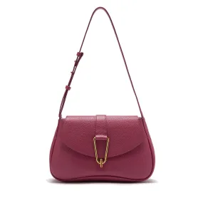 Borsa Donna a Spalla COCCINELLE in Pelle linea Himma colore Garnet Red