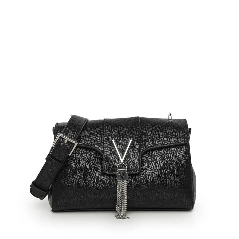 Borsa Donna a Spalla VALENTINO BAGS linea Divina Colore Nero Misura Piccola