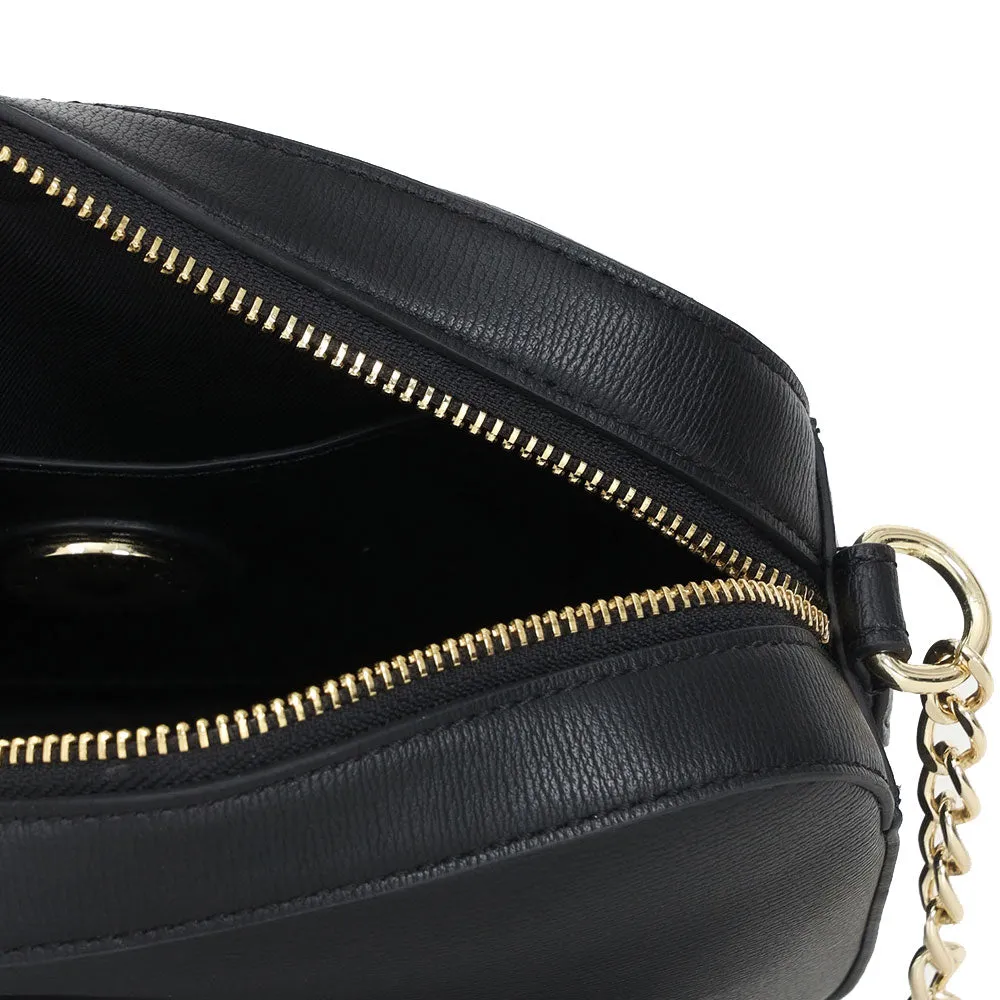 Borsa Donna a Tracolla con Micro Clutch LOVE MOSCHINO linea Hollies colore Nero