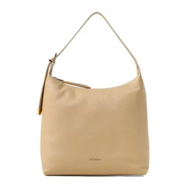 Borsa Donna Hobo a Spalla COCCINELLE in Pelle Linea Gleen colore Fresh Beige