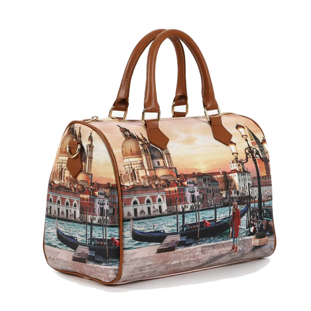 Borsa Donna Y NOT Bauletto Medio con Tracolla YES-318 Venice Sunset