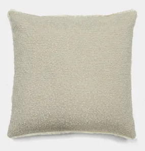 Boucle Cushion in Cream – 53 cm