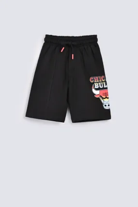 BOYS BULL PRINT SHORTS