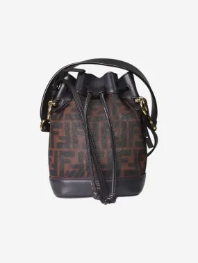 Brown Mon Tresor bucket bag