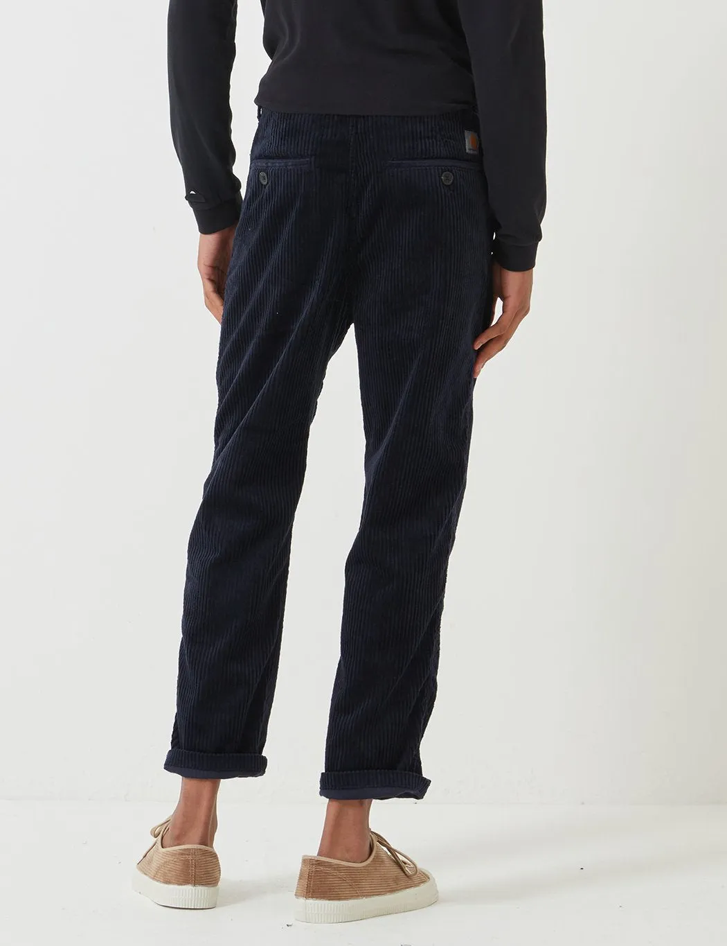 Carhartt-WIP Menson Pant (Corduroy) - Dark Navy Blue