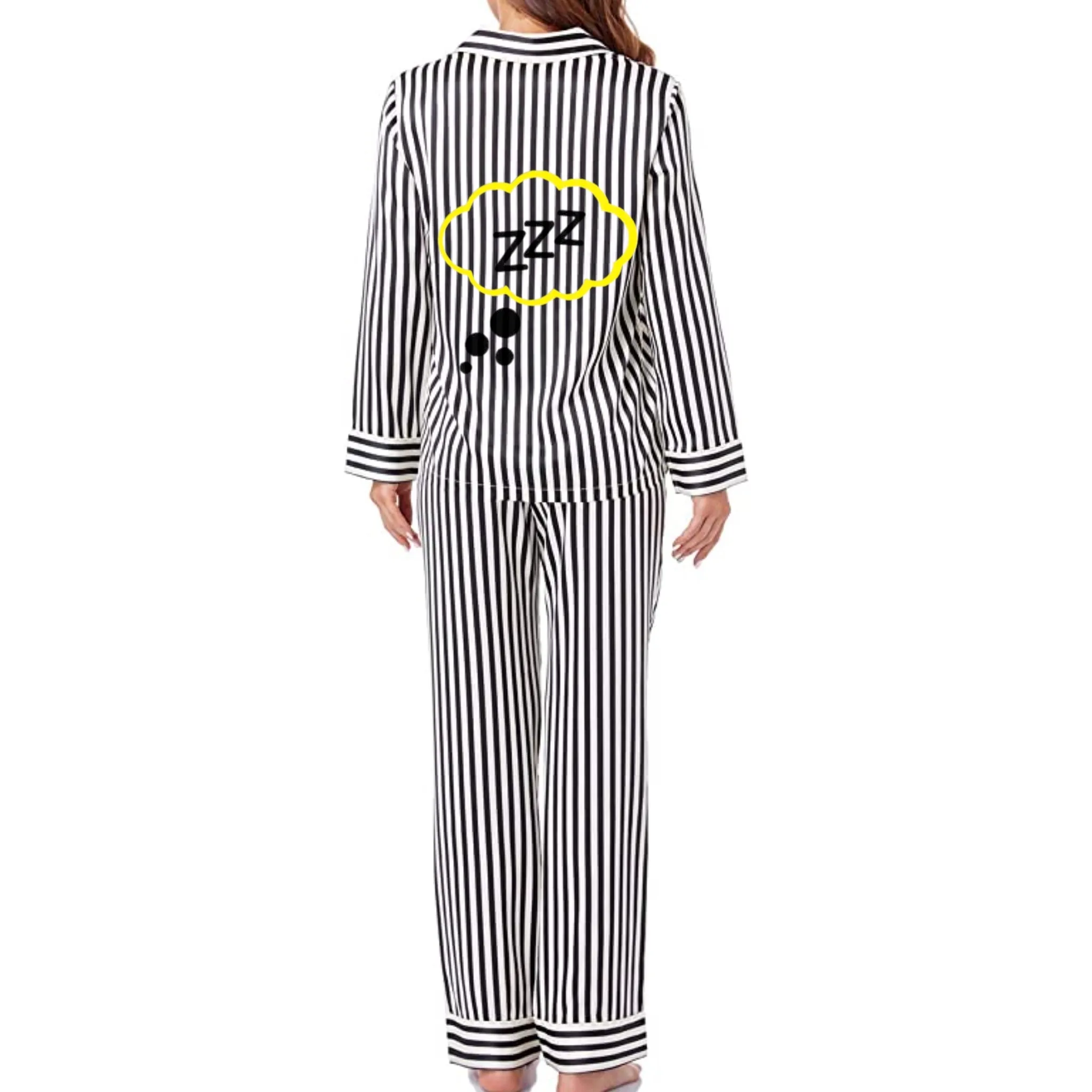 Cloud Pajama Set Stripe L/S Sample Sale