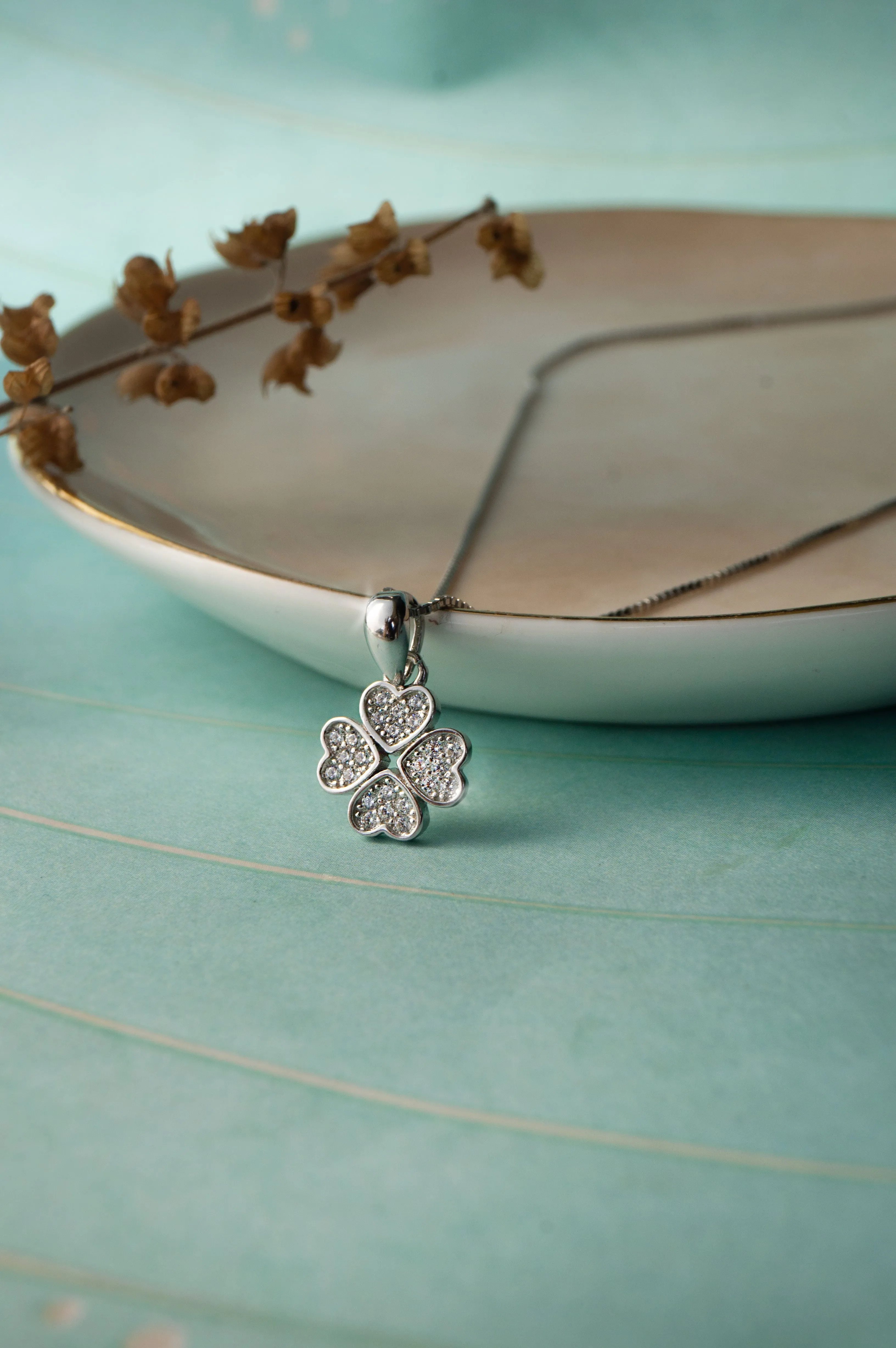 Clove Flower Sterling Silver Pendant