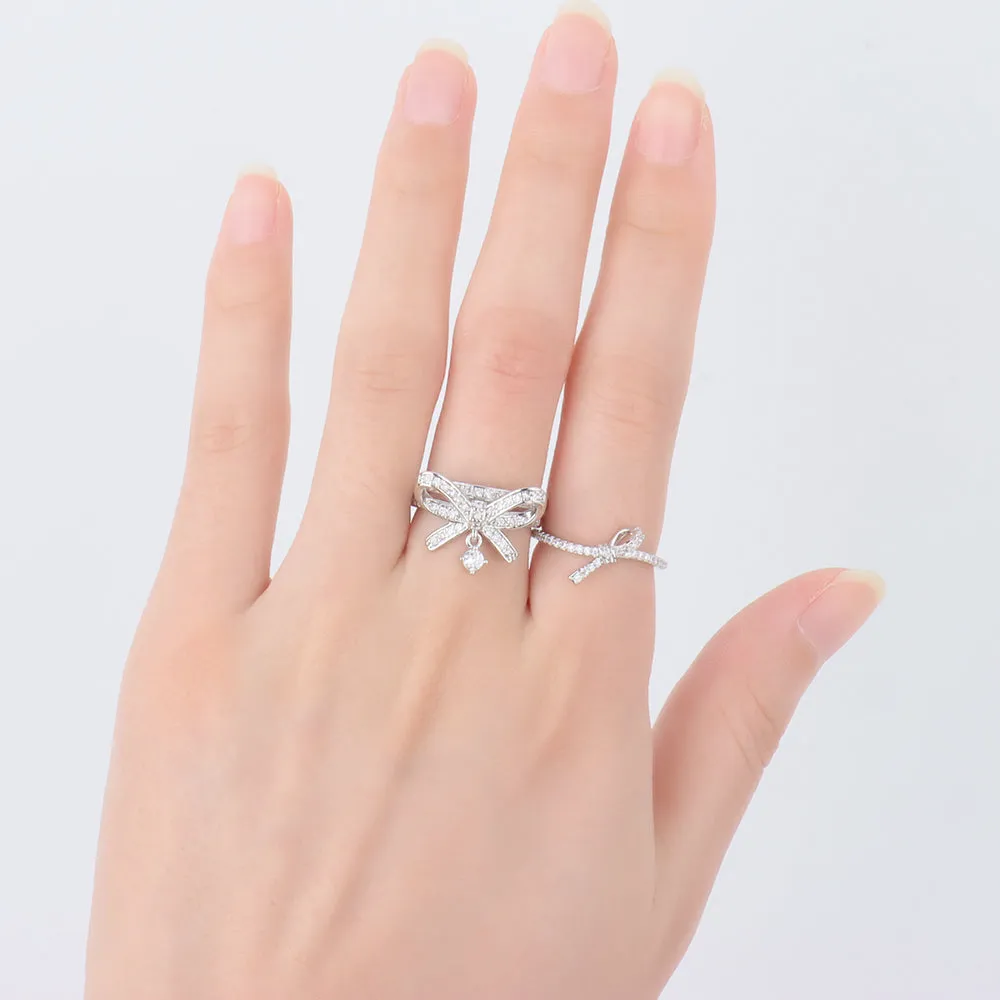 Delicate Bowknot Ring