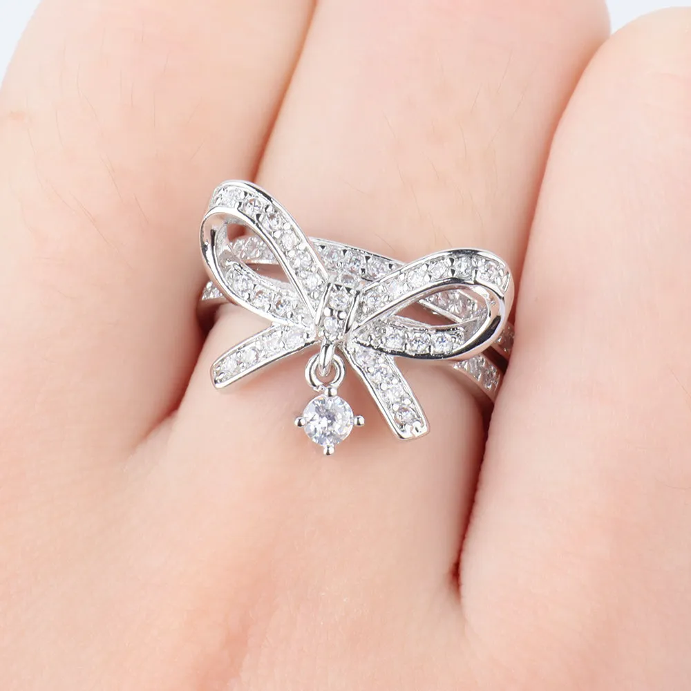 Delicate Bowknot Ring