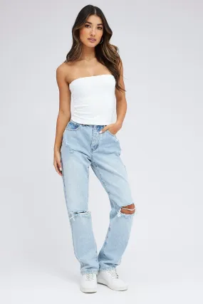 Denim Dad Jean High Rise