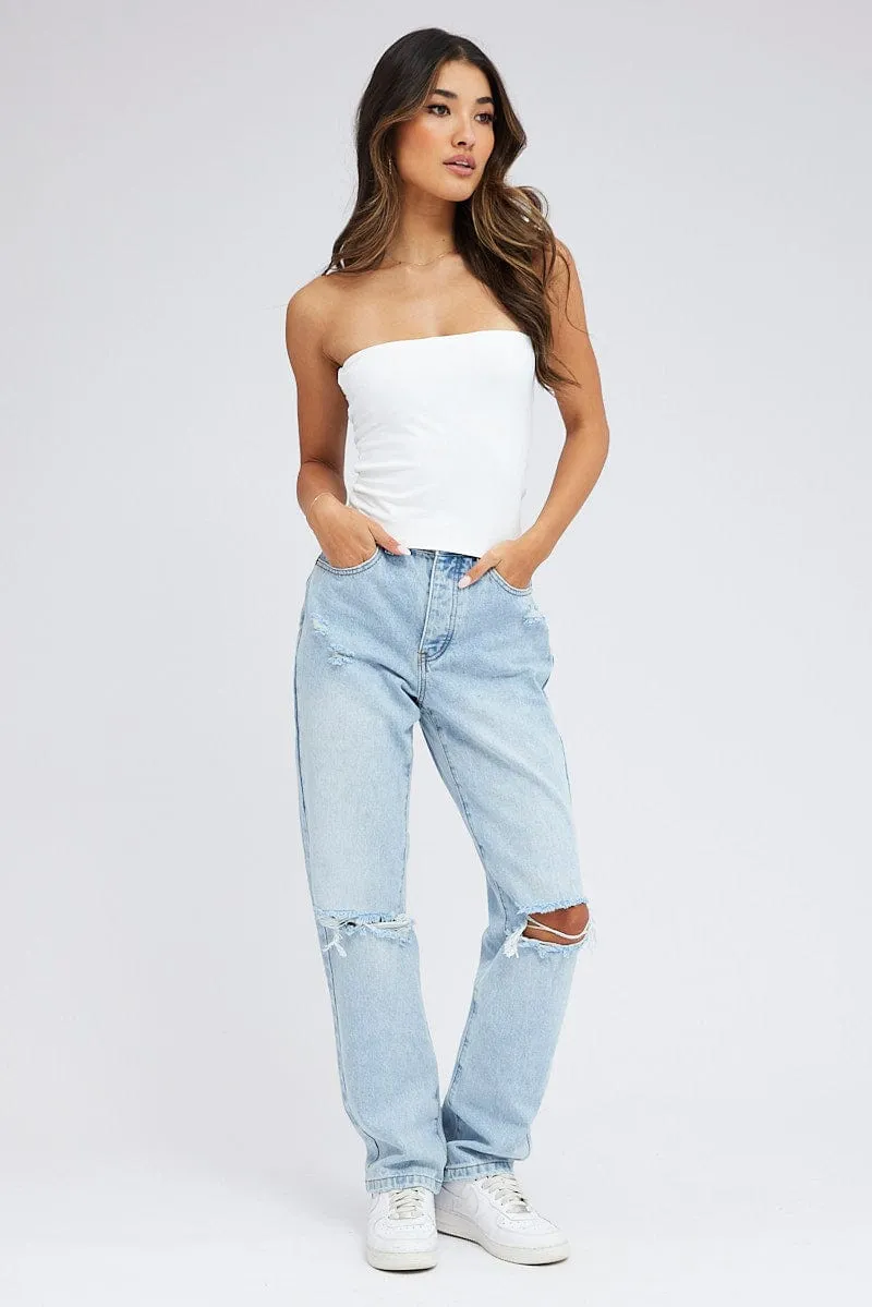 Denim Dad Jean High Rise