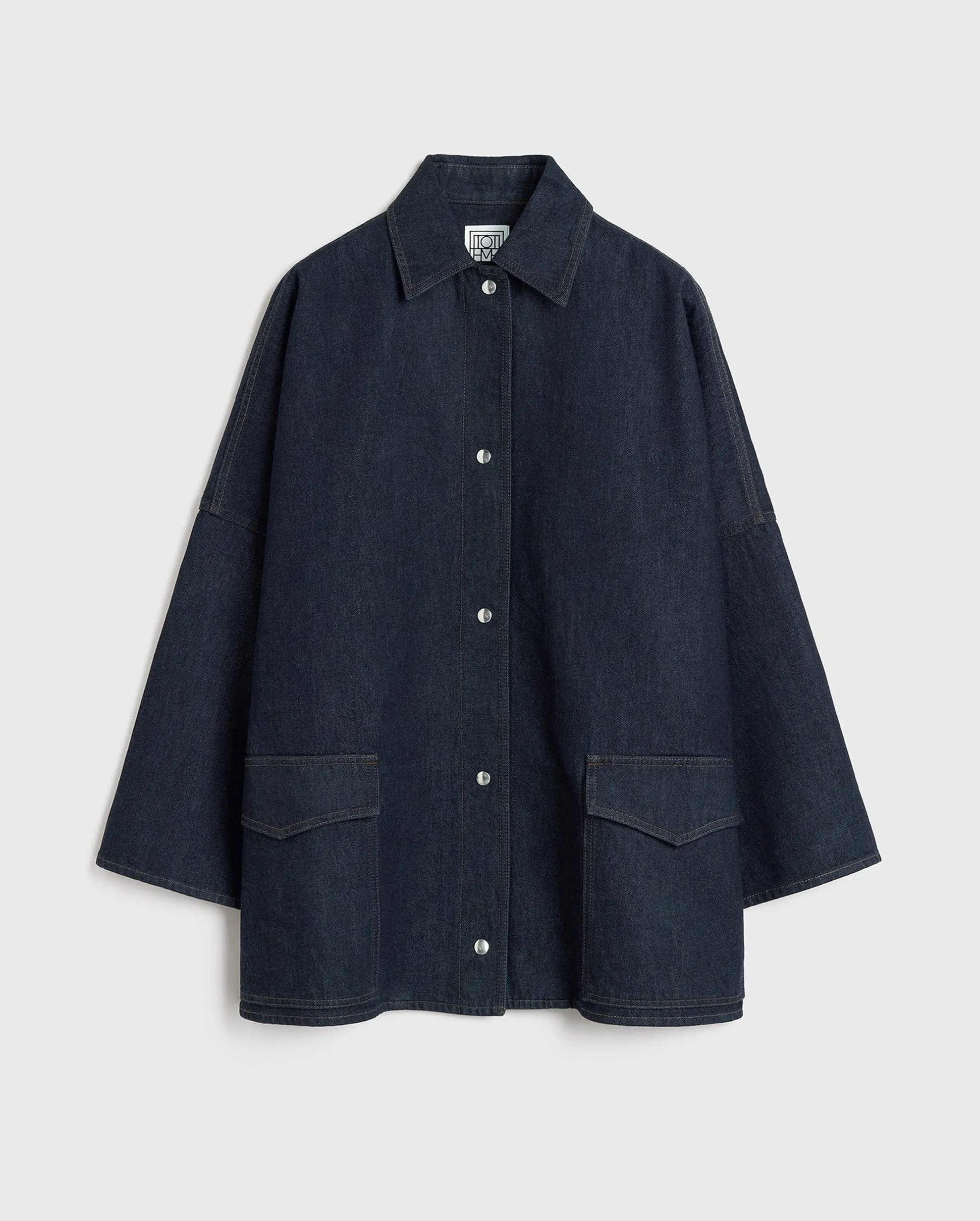 DENIM OVERSHIRT JACKET / RAW BLUE