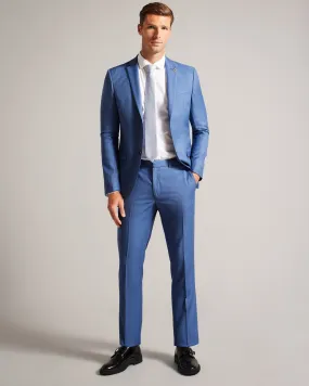 Dorsets Wool Suit Trousers Blue