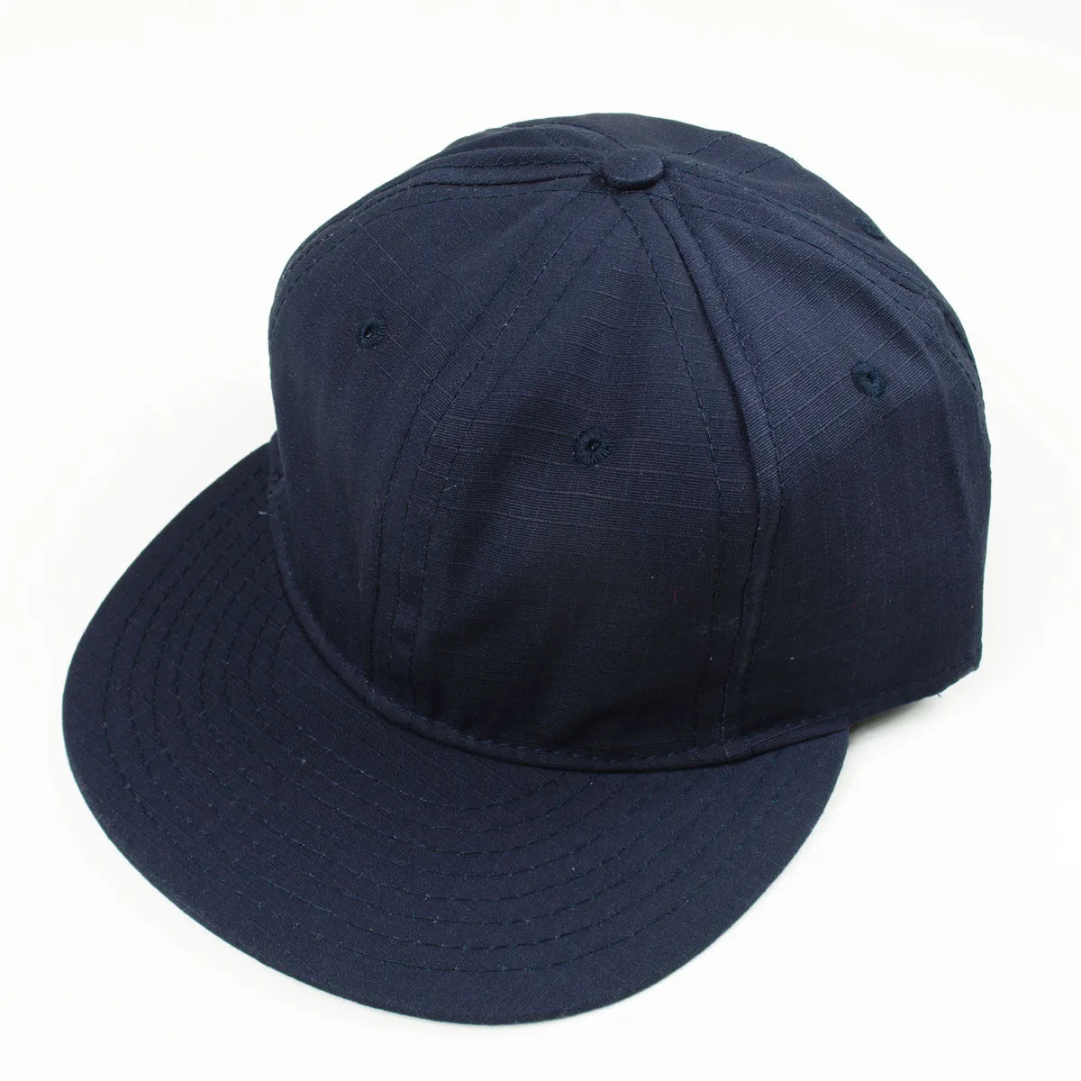 Ebbets - Basic Adjustable Cap - Navy Ripstop Cotton