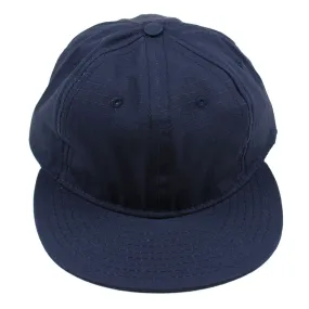 Ebbets - Basic Adjustable Cap - Navy Ripstop Cotton