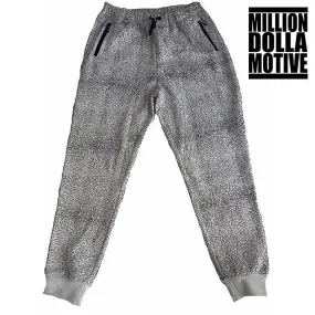 Elephant Print Joggers w/ Black