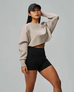 Everyday Label Crop Long Sleeve