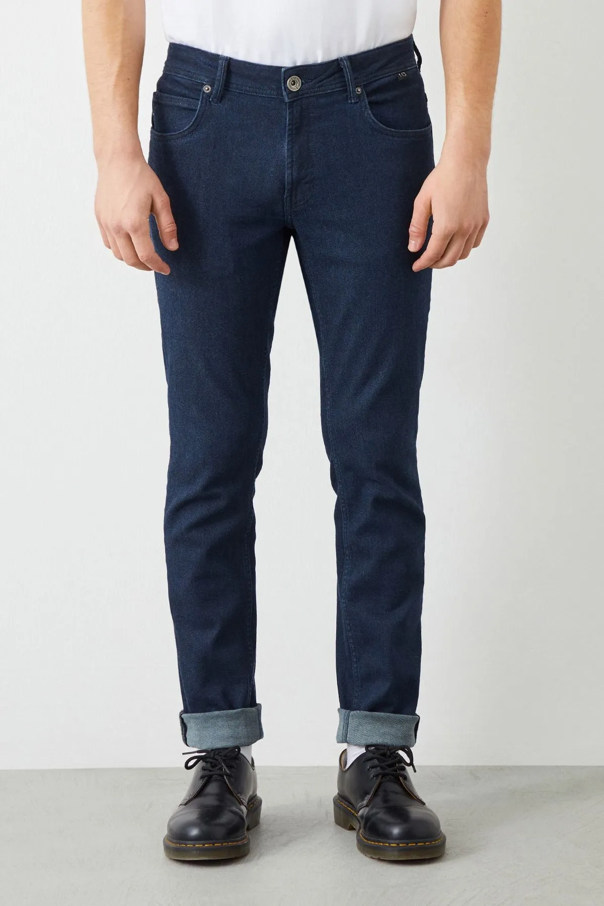 Fere Regular Fit Dark Blue Men's Jeans