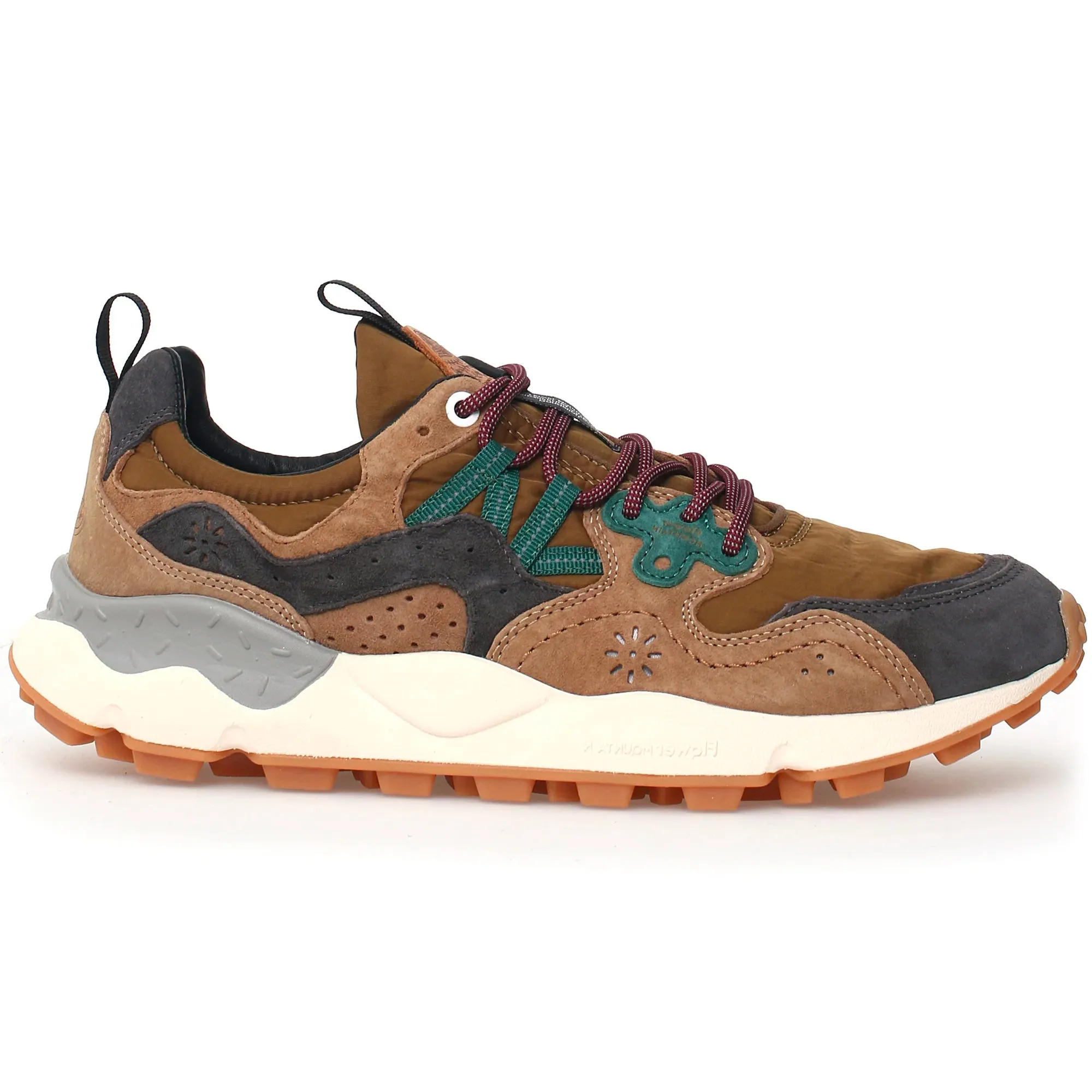 Flower Mountain Yamano 3 Trainers - Grey / Olive