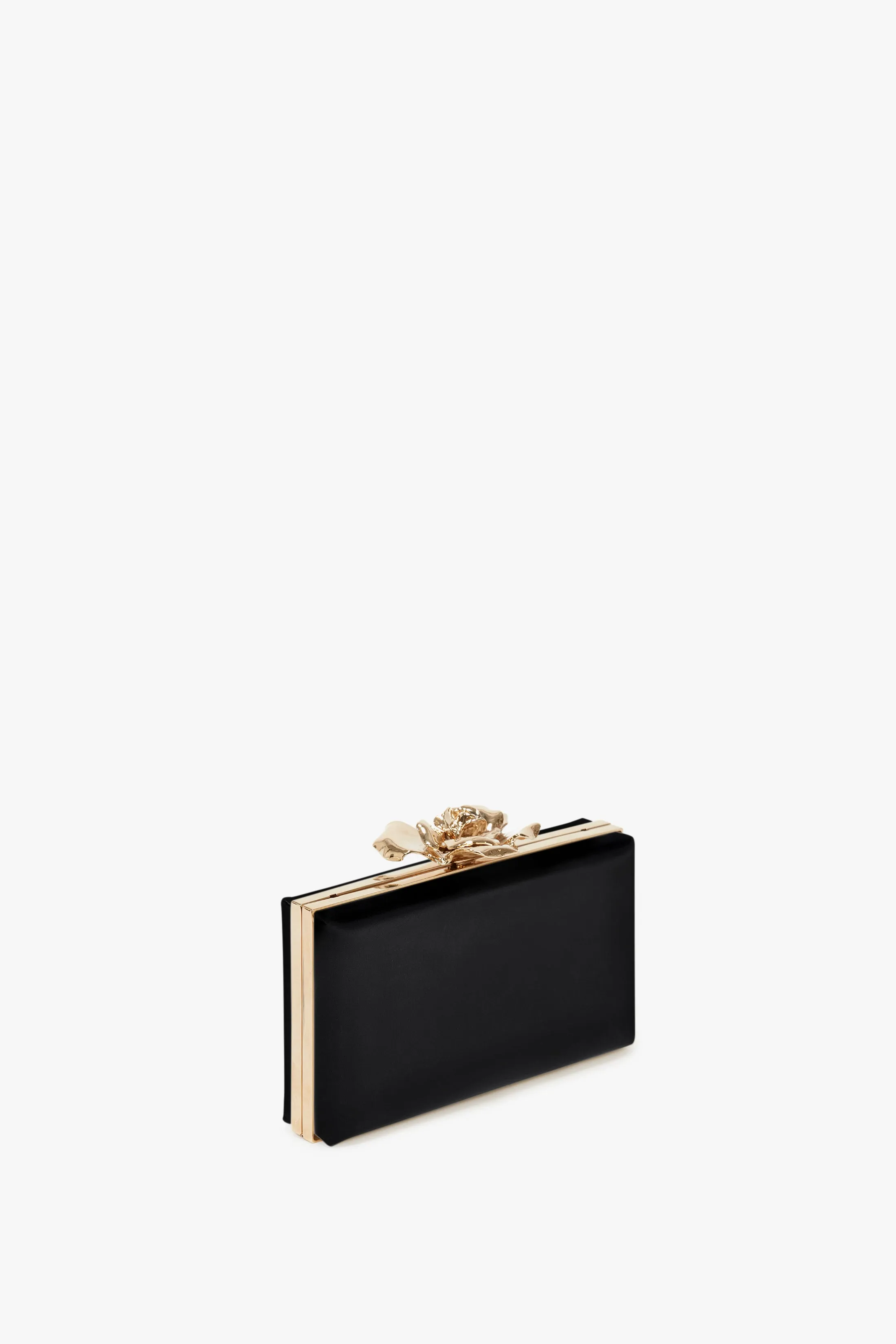 Frame Flower Minaudiere in Black