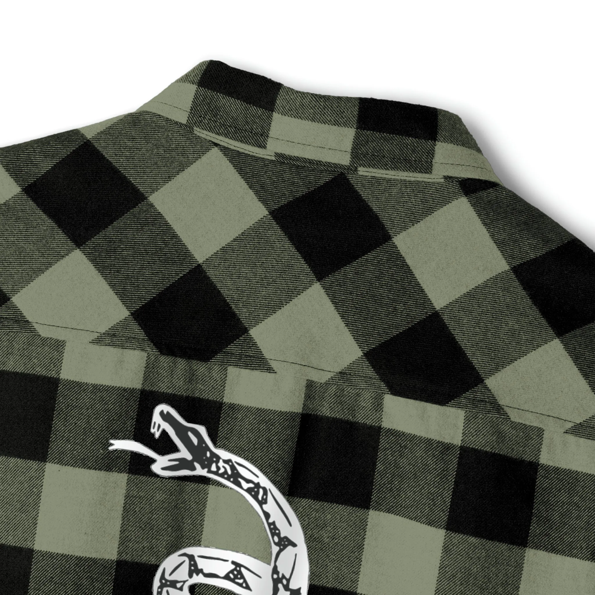 Gadsden "Don't Tread on Me" Flannel Shirt