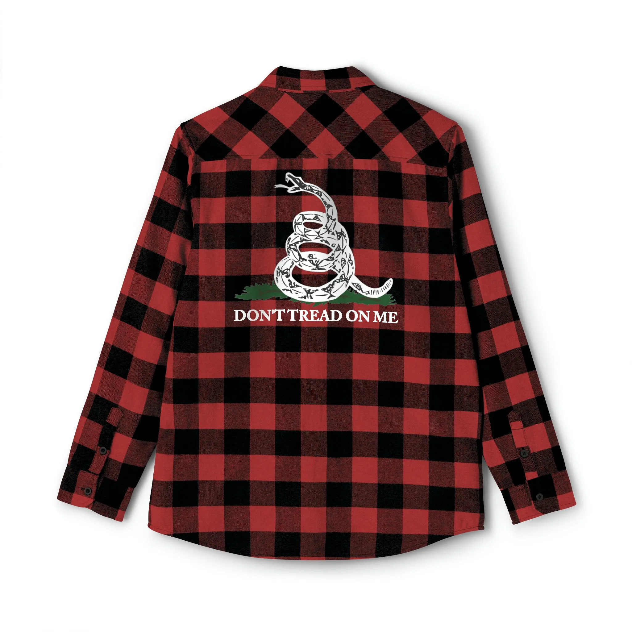 Gadsden "Don't Tread on Me" Flannel Shirt