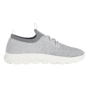 Geox Men's Spherica Knit Grey/Lt Grey