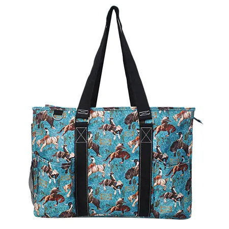 Giddy Up NGIL Zippered Caddy Large Organizer Tote Bag