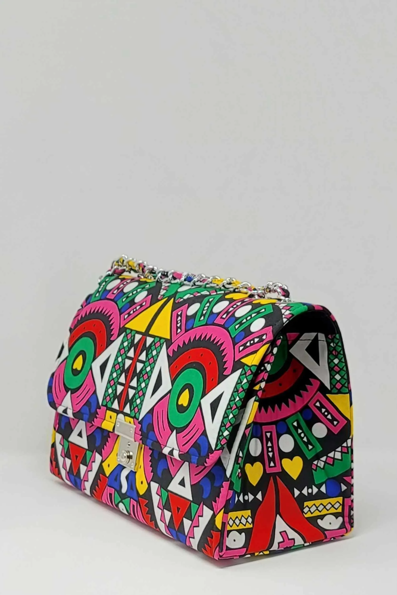 IZUMA African Print Large Bag (Satchel)