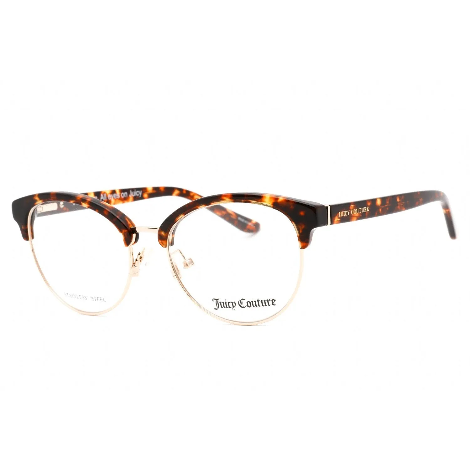 Juicy Couture JU 224 Eyeglasses HAVANA / Clear demo lens